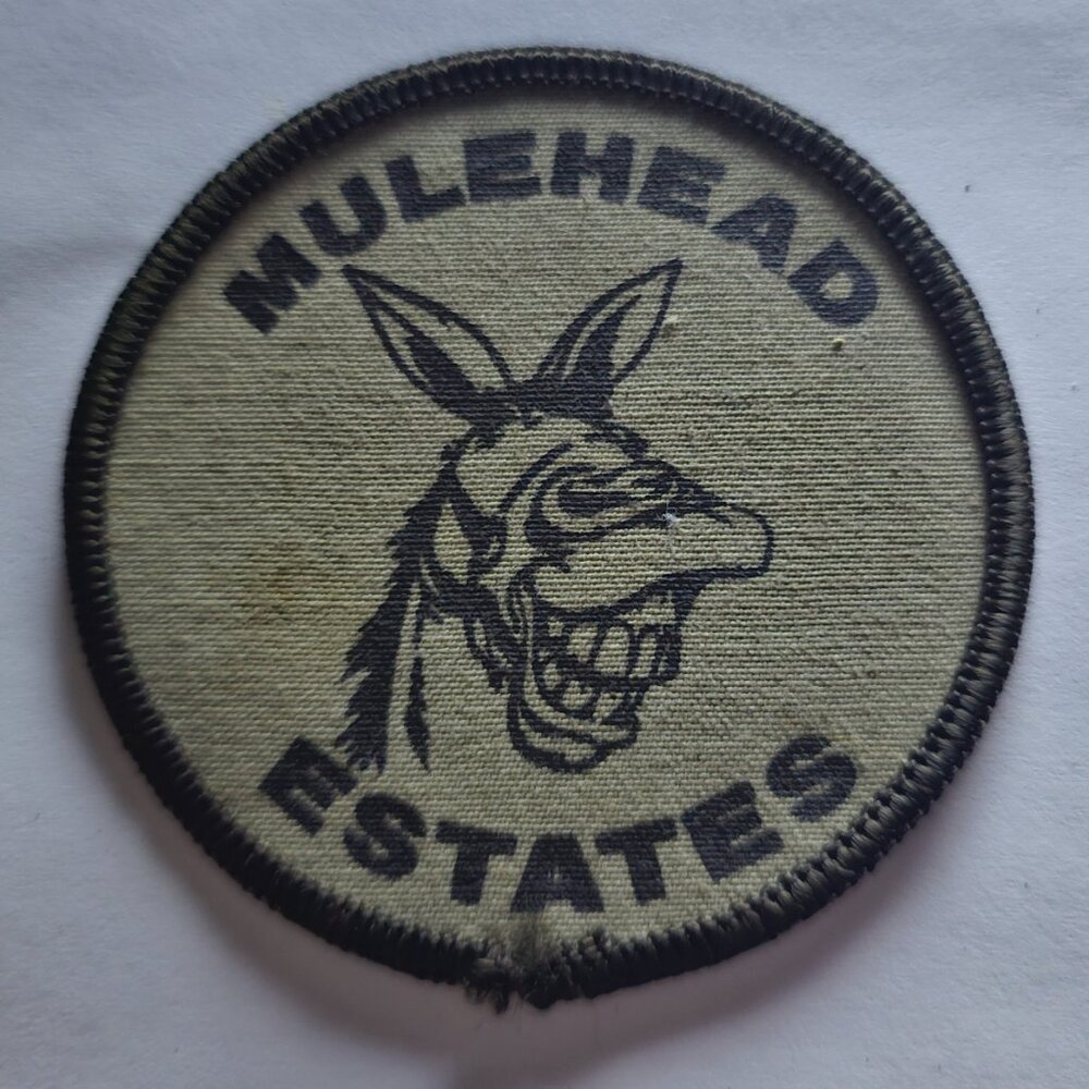 Mulehead Sew-On/ Iron-On Patch NEW